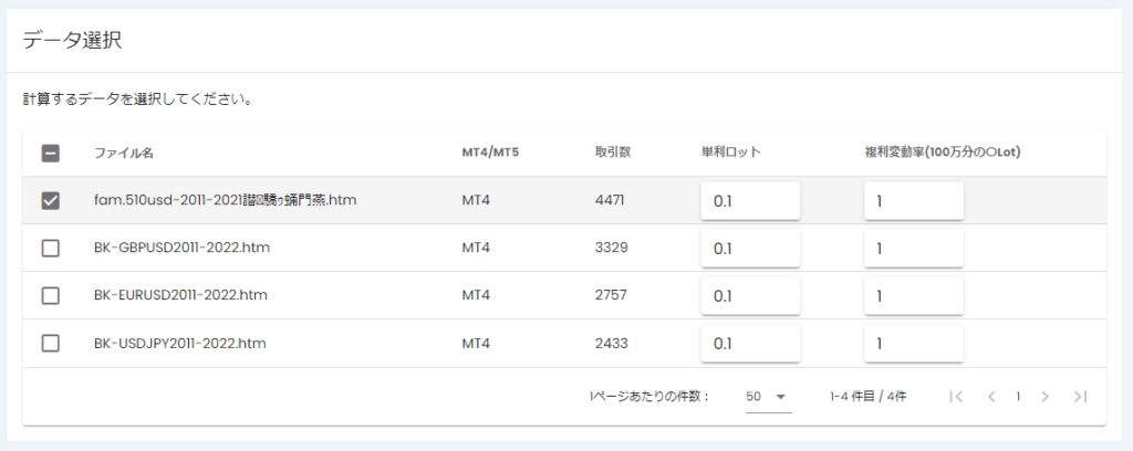 ポートフォリオ分析が簡単